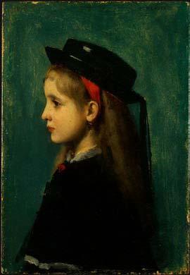 Jean-Jacques Henner Alsatian Girl